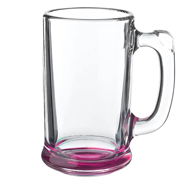 14 oz. glass beer mug with a thick base and handle.... from ASI 39552 BEL Promo