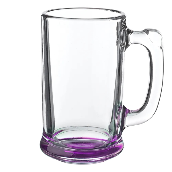 14 oz. glass beer mug with a thick base and handle.... from ASI 39552 BEL Promo