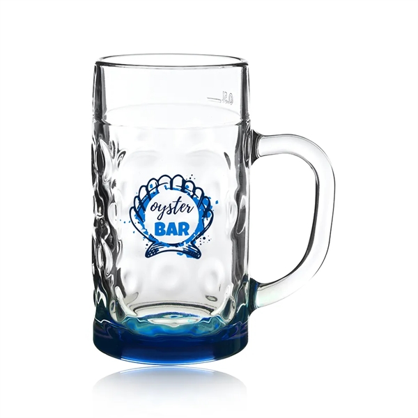 22 oz. (.5 liter) Oktoberfest-inspired glass beer mug.... from ASI 39552 BEL Promo