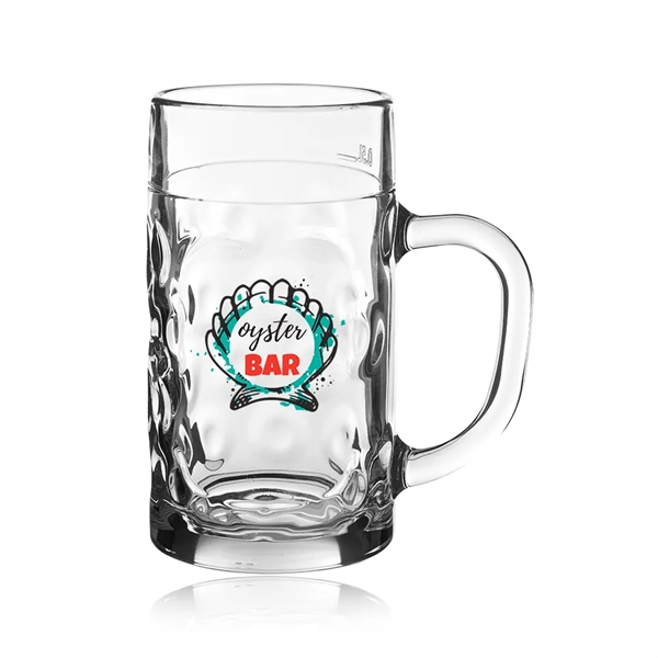 22 oz. (.5 liter) Oktoberfest-inspired glass beer mug.... from ASI 39552 BEL Promo