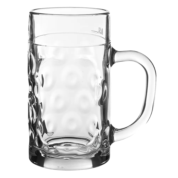 22 oz. (.5 liter) Oktoberfest-inspired glass beer mug.... from ASI 39552 BEL Promo
