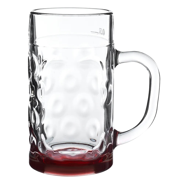 22 oz. (.5 liter) Oktoberfest-inspired glass beer mug.... from ASI 39552 BEL Promo