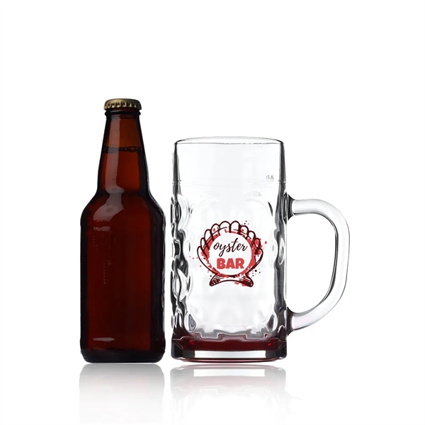 22 oz. (.5 liter) Oktoberfest-inspired glass beer mug.... from ASI 39552 BEL Promo
