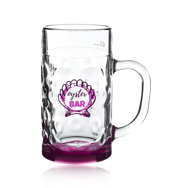 22 oz. (.5 liter) Oktoberfest-inspired glass beer mug.... from ASI 39552 BEL Promo