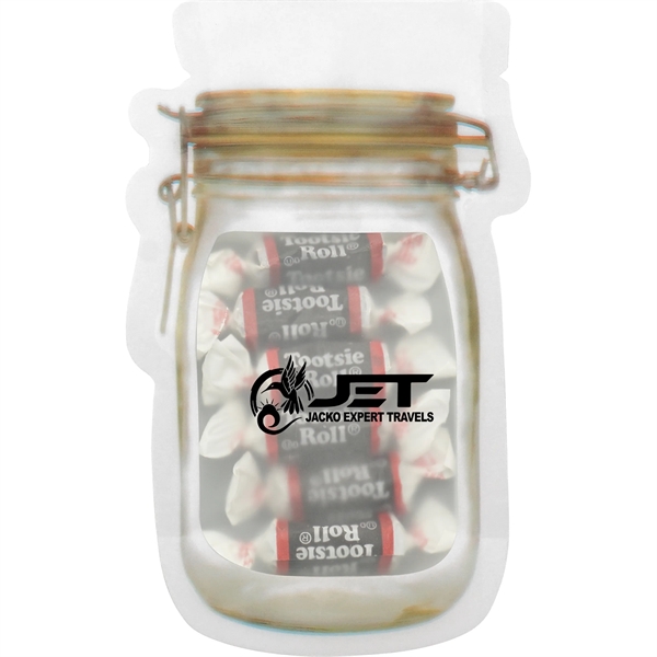MASON JAR BAG OF CANDY... from ASI 30208 A P Specialties / AP Specialties