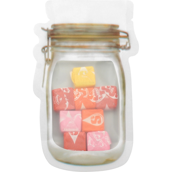 MASON JAR BAG OF CANDY... from ASI 30208 A P Specialties / AP Specialties
