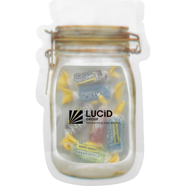 MASON JAR BAG OF CANDY... from ASI 30208 A P Specialties / AP Specialties