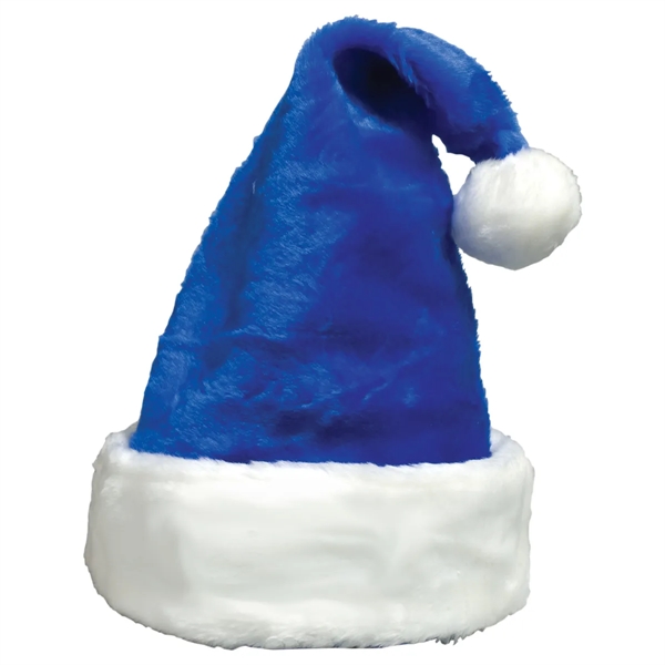 Plush Santa Claus hat with white trim and a variety of... from ASI 62190 Illini