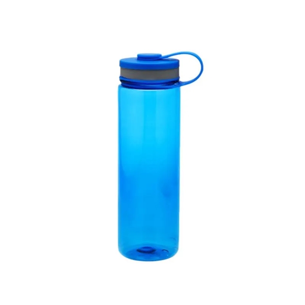 26 oz. Wide-mouth plastic water bottle with 1 color silkscreen imprint... from ASI 37218 Athena Promo (tm)