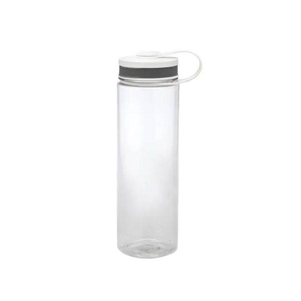 26 oz. Wide-mouth plastic water bottle with 1 color silkscreen imprint... from ASI 37218 Athena Promo (tm)