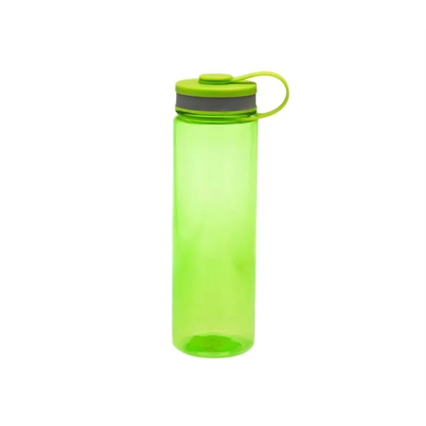 26 oz. Wide-mouth plastic water bottle with 1 color silkscreen imprint... from ASI 37218 Athena Promo (tm)