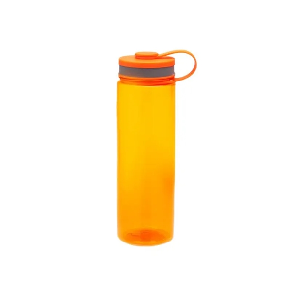 26 oz. Wide-mouth plastic water bottle with 1 color silkscreen imprint... from ASI 37218 Athena Promo (tm)