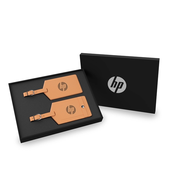 Kit includesbr/2x G528 Toscano Genuine Leather  Luggage Tagbr/P521 2-Piece Gift... from ASI 88660 Spector & Co.