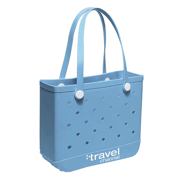 15"w x 13"h x 5.25"d  mini tote with a waterproof... from ASI 90807 Tekweld