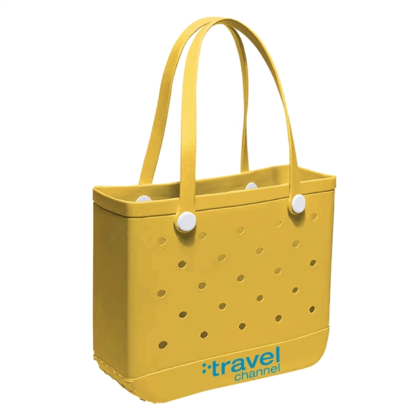 15"w x 13"h x 5.25"d  mini tote with a waterproof... from ASI 90807 Tekweld