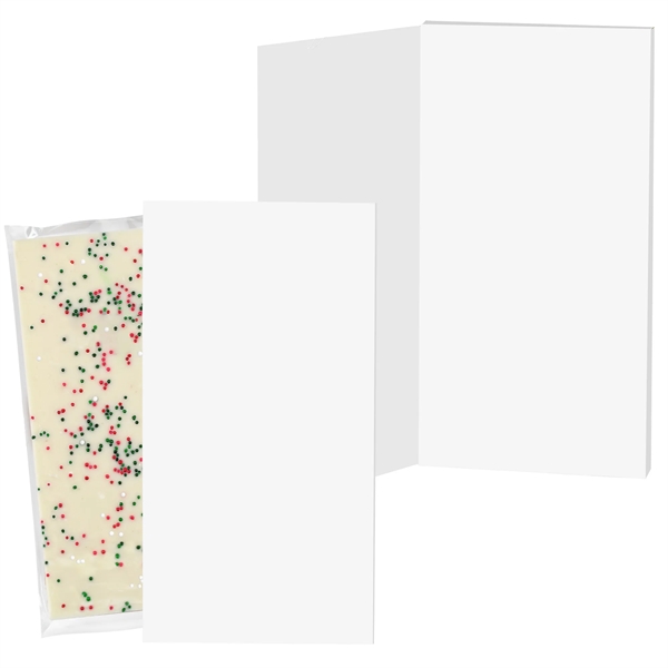 Save A Gingerbread Man, 3.5 Oz Belgian Chocolate 4CP Greeting Card... from ASI 71685 Midnite Snax®