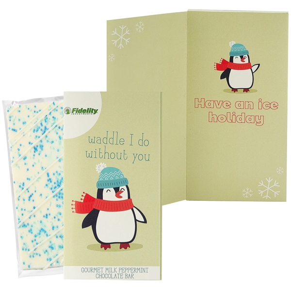 Waddle I Do Without You 3.5 Oz Belgian Chocolate 4CP Greeting... from ASI 71685 Midnite Snax®