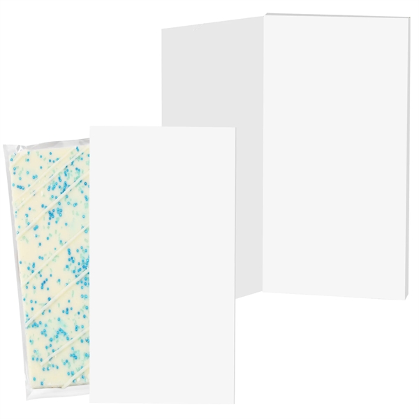 Save A Gingerbread Man, 3.5 Oz Belgian Chocolate 4CP Greeting Card... from ASI 71685 Midnite Snax®