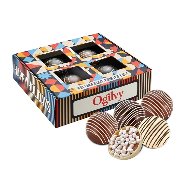 4 Way Mega Hot Chocolate Bomb Gift Set - Original -... from ASI 71685 Midnite Snax®