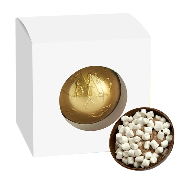 Mega Hot Chocolate Bomb in Window Box - Dark Chocolate with... from ASI 71685 Midnite Snax®