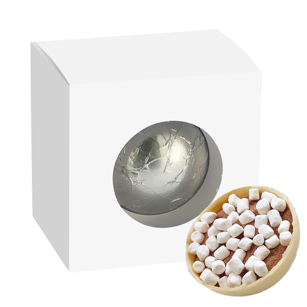 Mega Hot Chocolate Bomb in Window Box - White Chocolate with... from ASI 71685 Midnite Snax®
