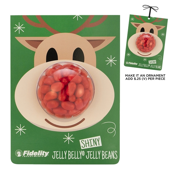 4CP Billboard Card with Very Cherry Jelly Belly® Jelly Beans.... from ASI 71685 Midnite Snax®