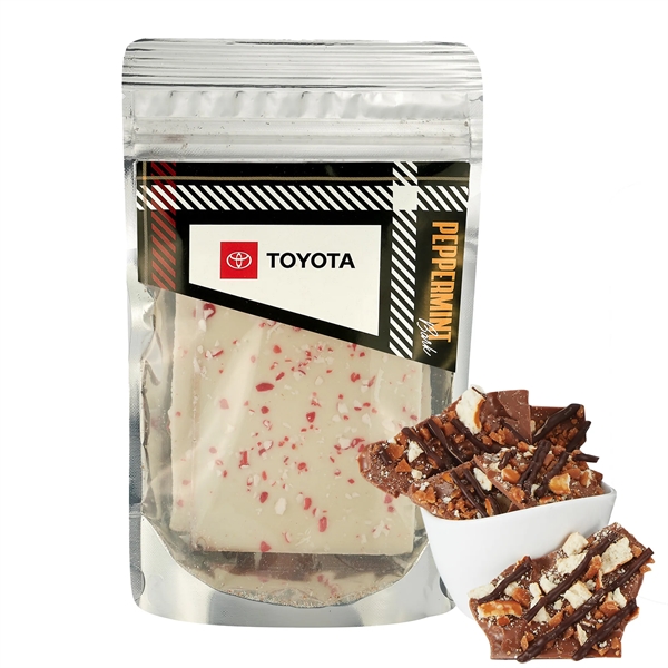 Belgian Bark in Resealable Pouch (Sweet & Salty Pretzel Toffee Bark).... from ASI 71685 Midnite Snax®