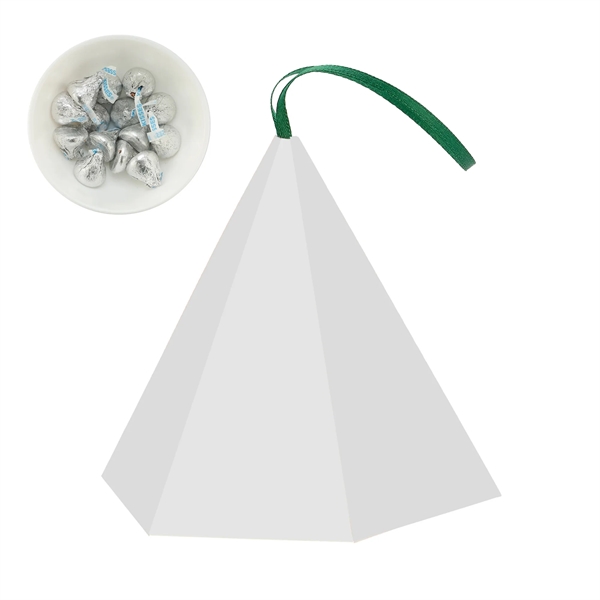 Ornament Box with HERSHEY'S® Kisses.... from ASI 71685 Midnite Snax®