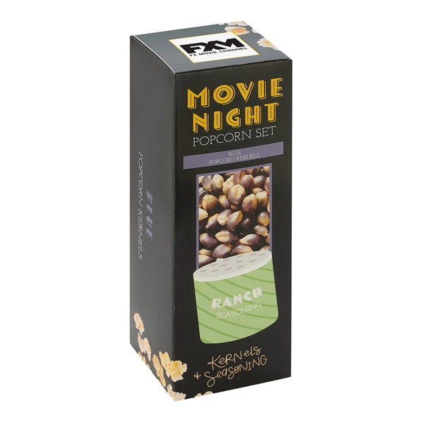 Movie Night Kernel & Seasoning Set - Blue Kernels & Ranch... from ASI 71685 Midnite Snax®