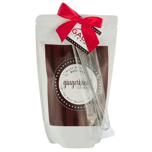 Gingerbread Cookie Kit with Whisk in Resealable Bag.... from ASI 71685 Midnite Snax®