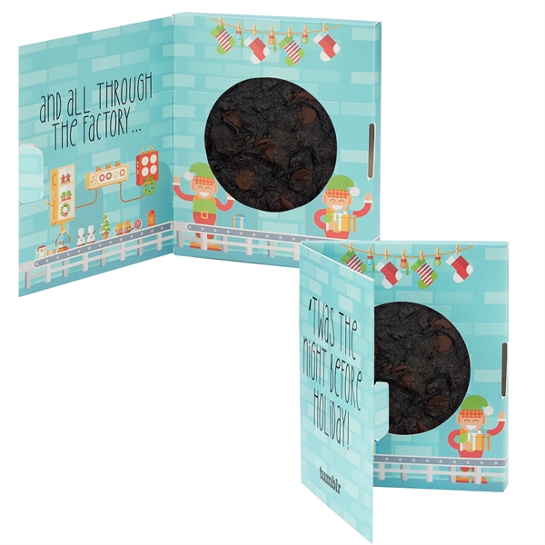 Storybook Box with Double Chocolate Chunk Gourmet Cookie.... from ASI 71685 Midnite Snax®