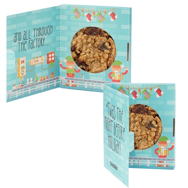 Storybook Box with Oatmeal Raisin Gourmet Cookie.... from ASI 71685 Midnite Snax®