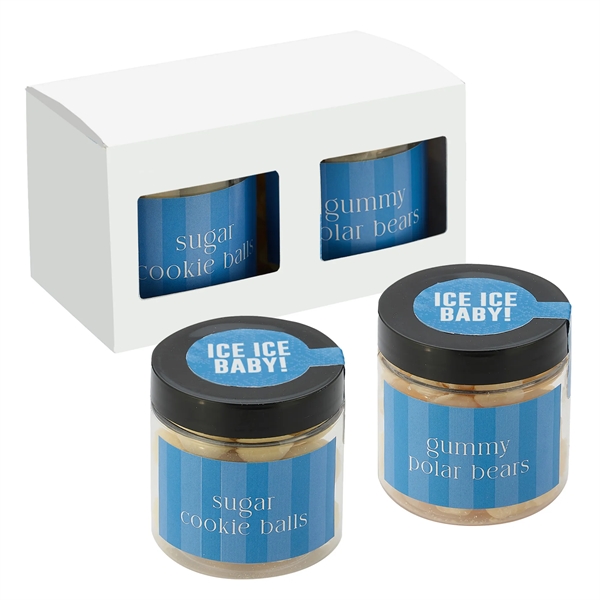 2 Way Signature Candy Jar Sets - Ice Ice Baby that... from ASI 71685 Midnite Snax®
