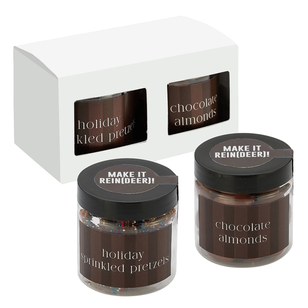2 Way Signature Candy Jar Sets - Make it Rein(Deer) that... from ASI 71685 Midnite Snax®