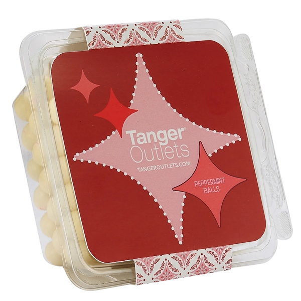 Candy Containers - Peppermint Bites (6 oz.).... from ASI 71685 Midnite Snax®