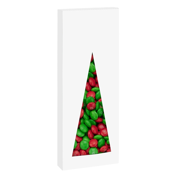 Holiday Candy Box w/ Tree Window - Holiday M&M's®, 7 oz.... from ASI 71685 Midnite Snax®