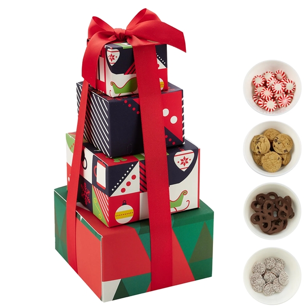 Tower Option 1 includes Starlite Mints (1.6 oz/ 9 pcs), Dark... from ASI 71685 Midnite Snax®