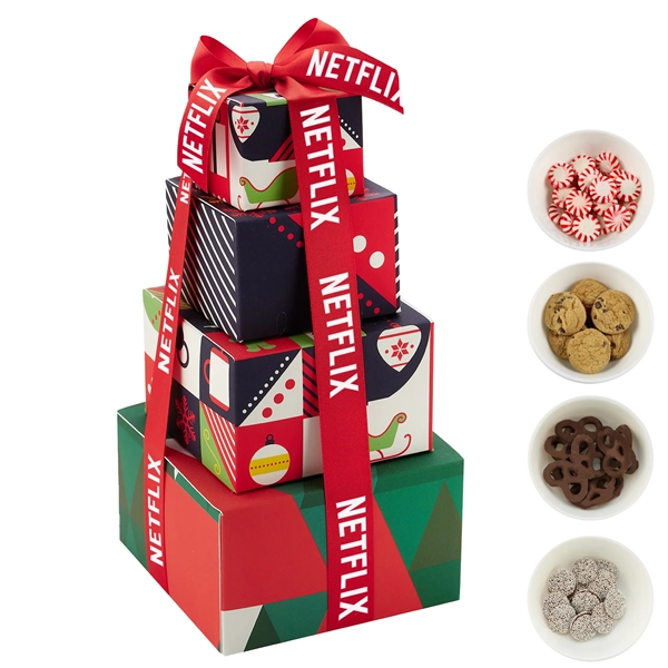 Tower Option 1 includes Starlite Mints (1.6 oz/ 9 pcs), Dark... from ASI 71685 Midnite Snax®