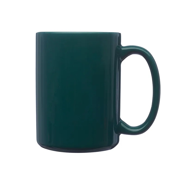Large stoneware mug with 15 oz. capacity plus 1 color silkscreen... from ASI 37218 Athena Promo (tm)