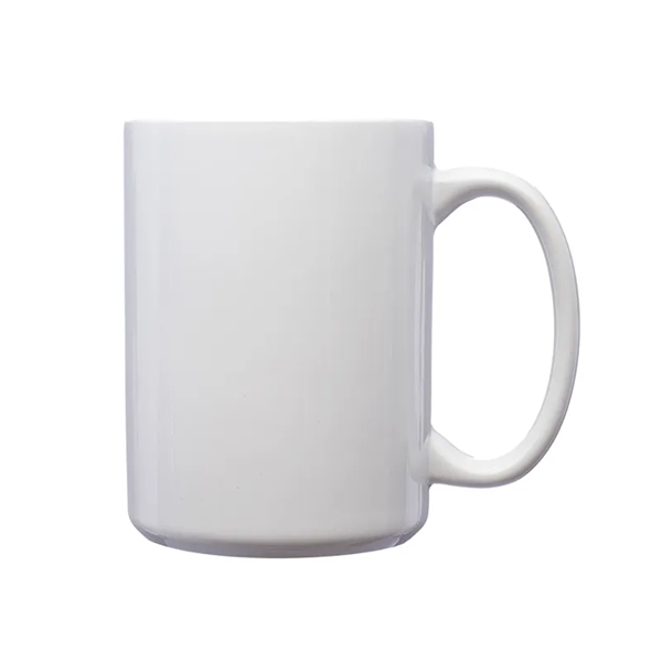Large stoneware mug with 15 oz. capacity plus 1 color silkscreen... from ASI 37218 Athena Promo (tm)