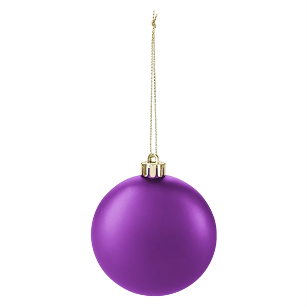 Polypropylene, shatter-resistant ornament that includes string for hanging and is available... from ASI 61125 Hit Promotional Products / Hit®