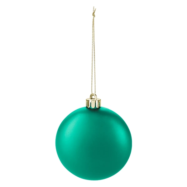 Polypropylene, shatter-resistant ornament that includes string for hanging and is available... from ASI 61125 Hit Promotional Products / Hit®