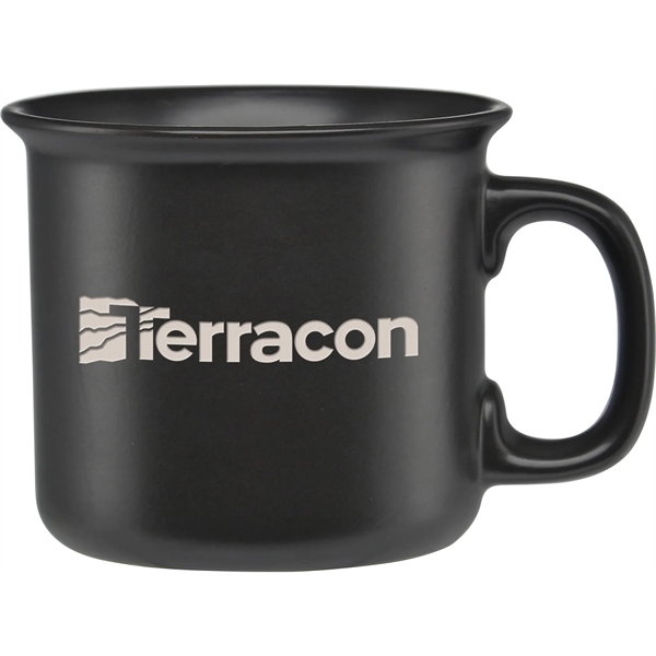 14 oz. ceramic mug with a natural looking, matte style finish... from ASI 71920 Moderne Glass Company Inc / Glass America®