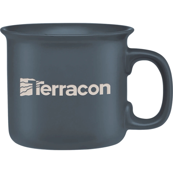 14 oz. ceramic mug with a natural looking, matte style finish... from ASI 71920 Moderne Glass Company Inc / Glass America®