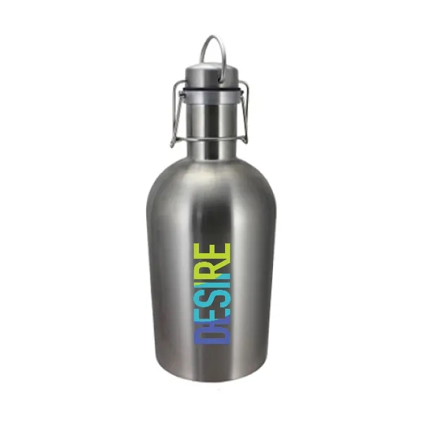 Stainless Growler. Features: 64 oz. capacity, 18/8 stainless steel with no... from ASI 99030 Zipline / Zipline®