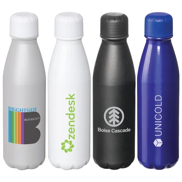 17 oz. aluminum water bottle with screw-on, leak-resistant lid.... from ASI 57655 STOPNGO Line