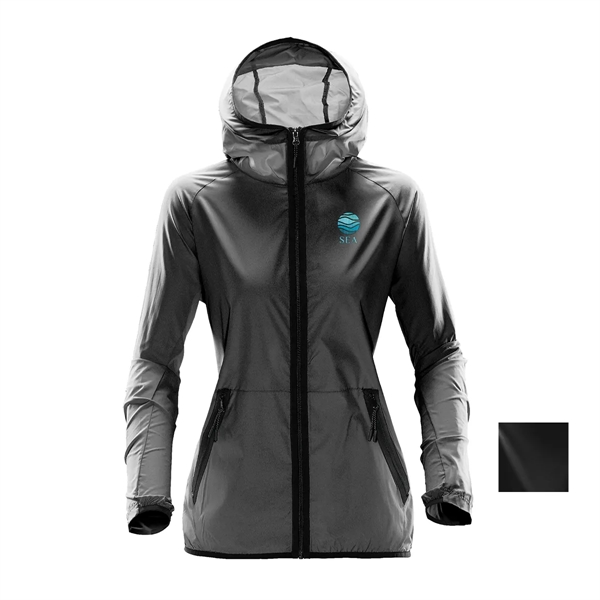 Women's jacket with moisture-wicking fabric, a UPF rating of 40+, an... from ASI 61125 Hit Promotional Products / Hit®