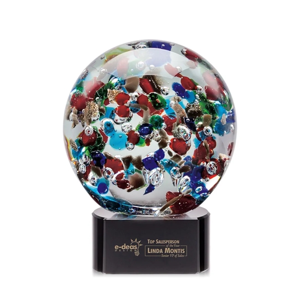 A Stunning Hand Blown work of Art with a complimenting Optical... from ASI 84592 St Regis Group / St Regis