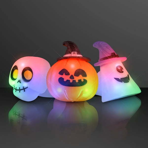 Soft Blinky Halloween Rings, Assorted; Blank Stock... from ASI 34194 ALightPromos
