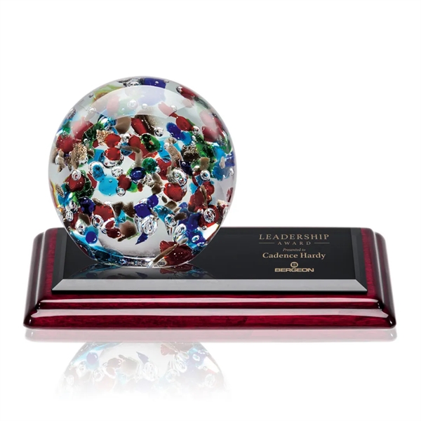 The Fantasia Award is a spectacular hand-blown work of art... from ASI 84592 St Regis Group / St Regis